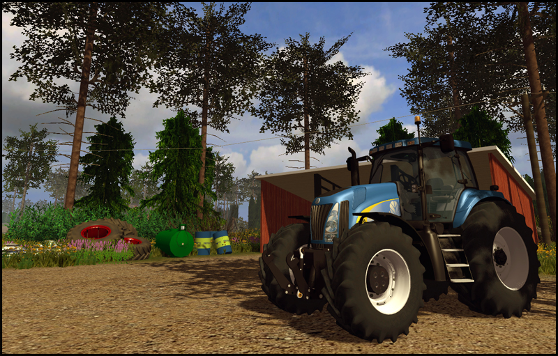 New Holland TG285
