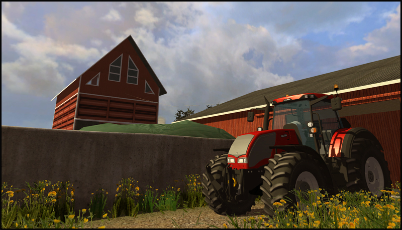 Valtra S352 & Auringonlasku
