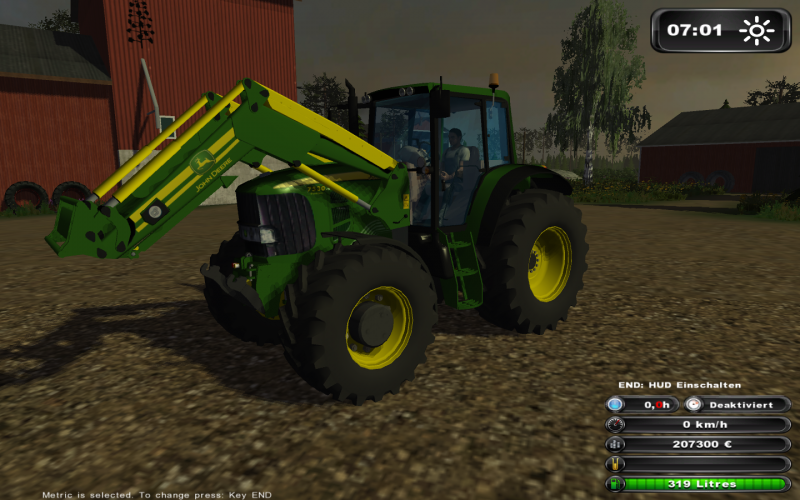 John Deere 7530
jonttu hienolla etukuormaajalla
