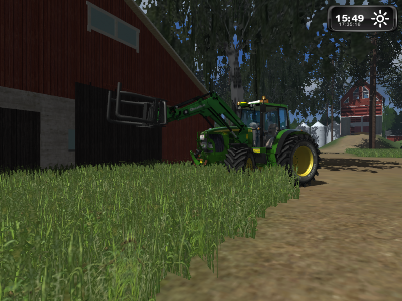 deere
paalien siirtoon lähössä
