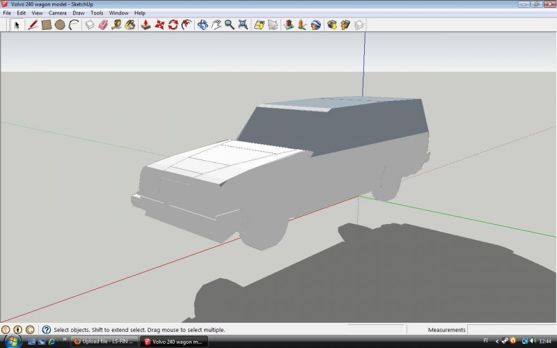 volvo 240 wagon
Itse modelli
