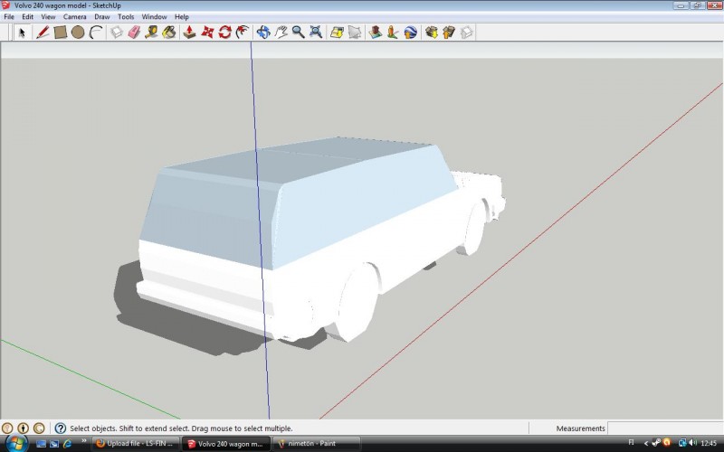 volvo 240 wagon
Itse modelli
