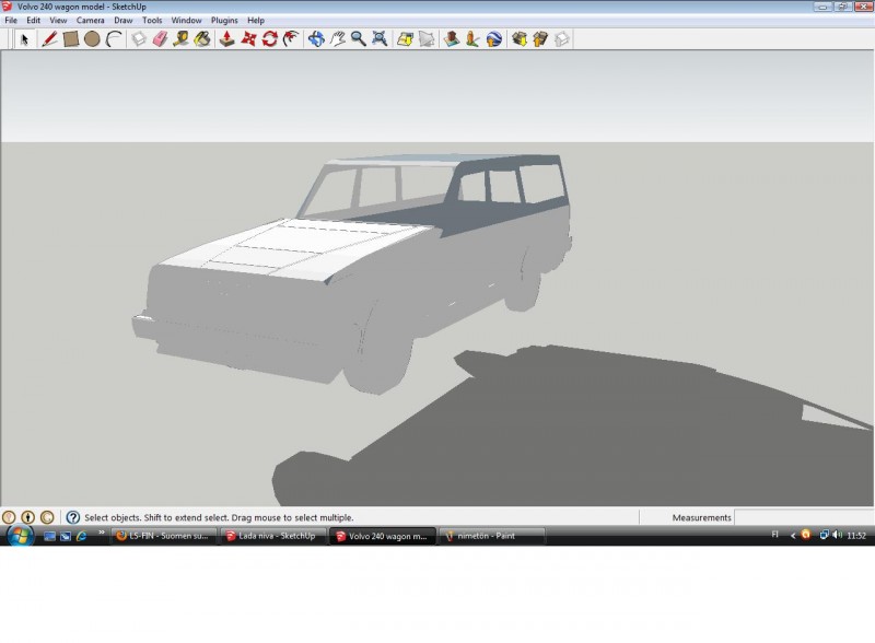 Volvo 240 wagon.
