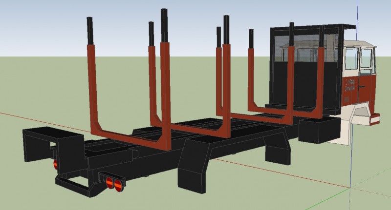 Sisu M 162 pölliautoprojekti
