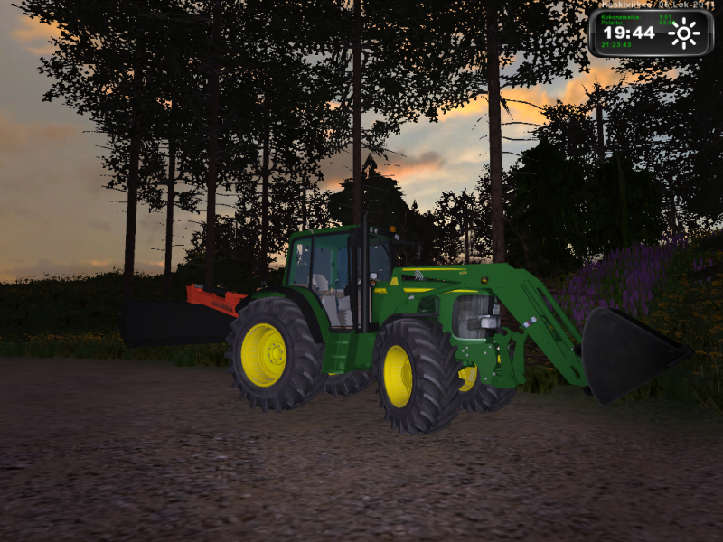 John Deere 6820 ja Jykevä
