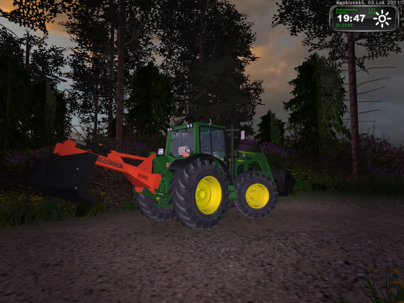 John Deere 6820 ja Jykevä
