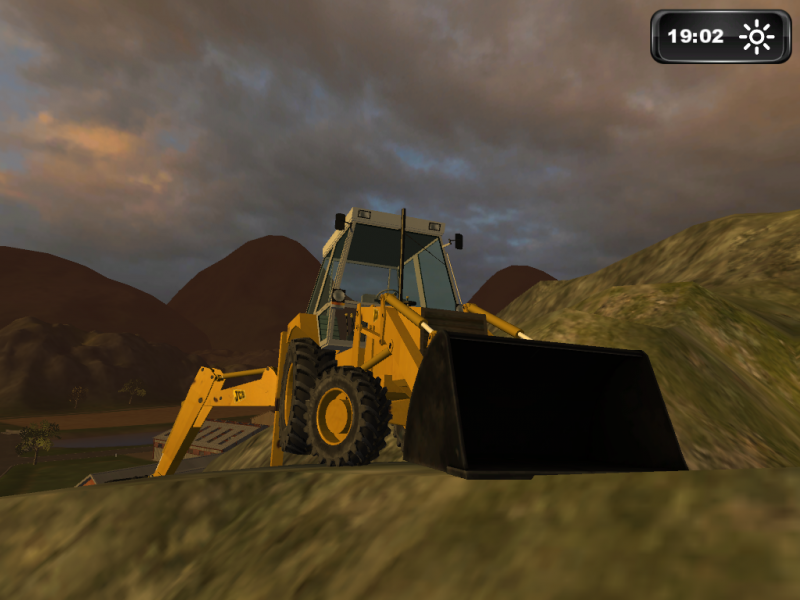 JCB 3CX 4WD
Ja kyllä tulee varmast aika hyvin käyttöä! :)
