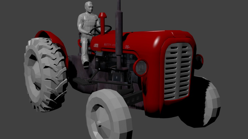 Massey Ferguson 35
Etulyhdyt, pakoputki yms. semmoset 'turhat' härpäkkeet sekä astilauta ja polkimet. Vipuja ja mittareita vaille valmis!
Avainsanat: Massey Ferguson 35 MF Fergu massikka wip