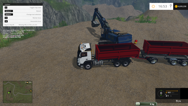 Volvo soramontulla
