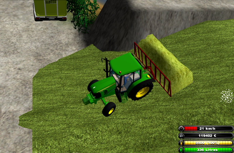 Rehua Aumaan
Vähä köykäänen, mutta muuten hyvä raktori.
Avainsanat: Johndeere,rehu