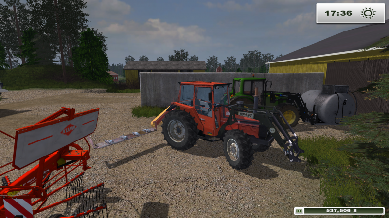 Jd 6620 ja valmet 605.
