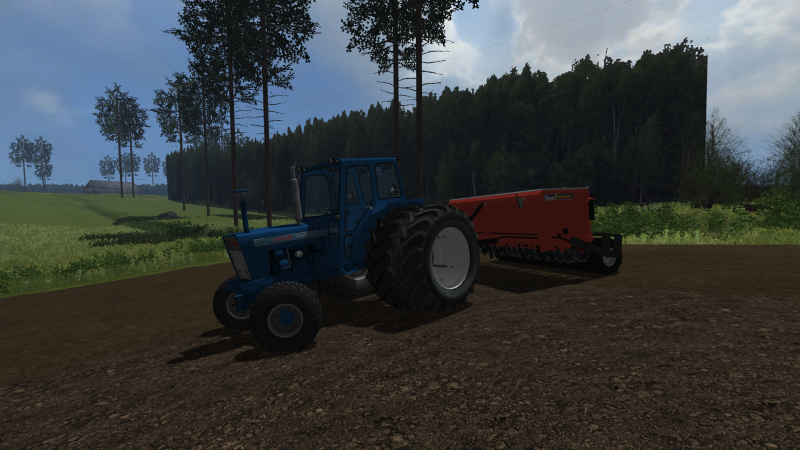 Ford 7000 ja Tume JC3000
Kylvöjä
