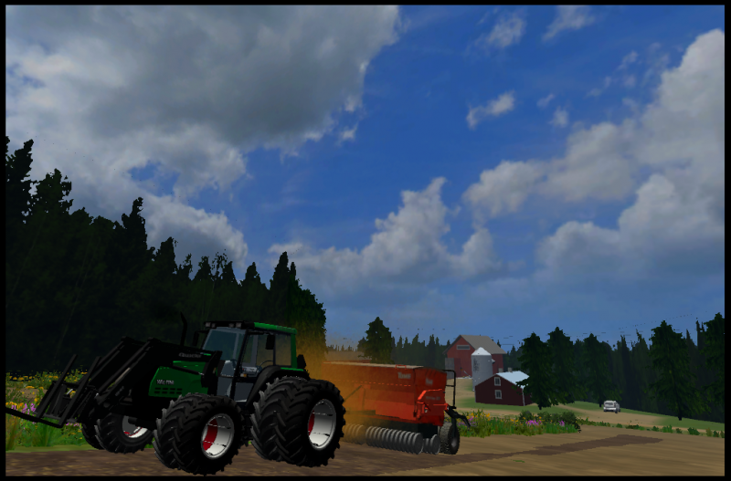 Kylvöjä.
Valtra 6400 & Tume novacompi 3000
