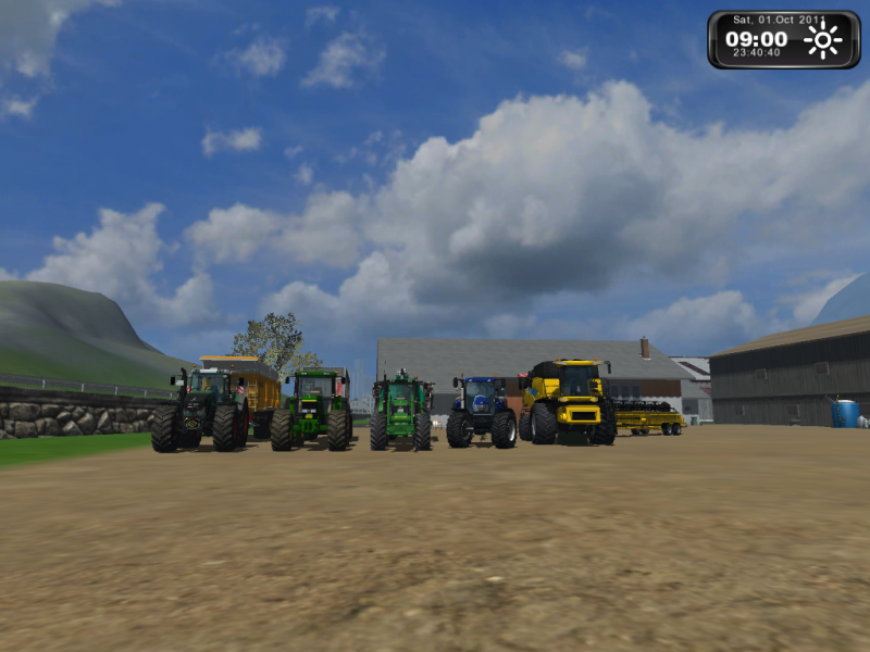 Yhteis kuva koneista
Valitettavasti new holland t7030 tuolla muttaa vaihossa tulee varmaan s352 ;)

