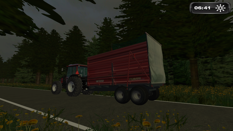 Valtra Valmet 800 & Tuhdit 
rehu kärrien siirtoa.
