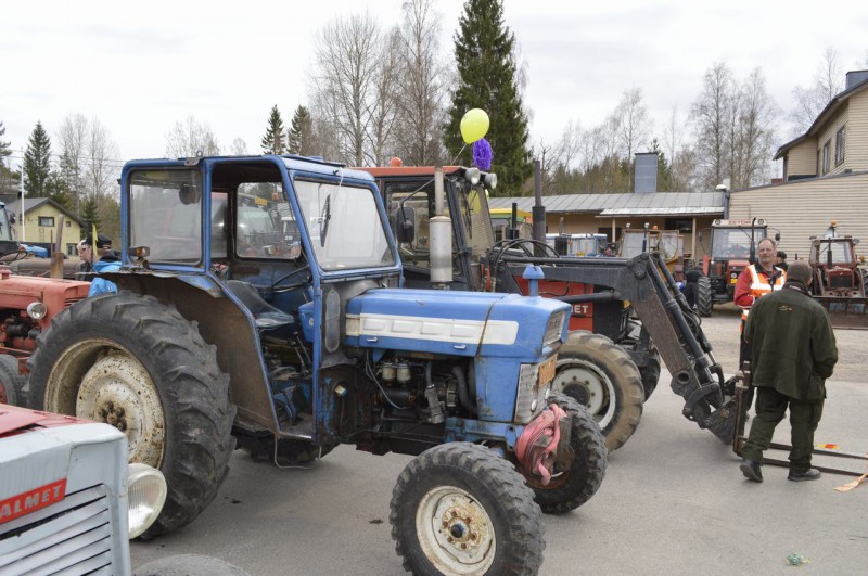 Rautjärven traktorimarssi 2014

