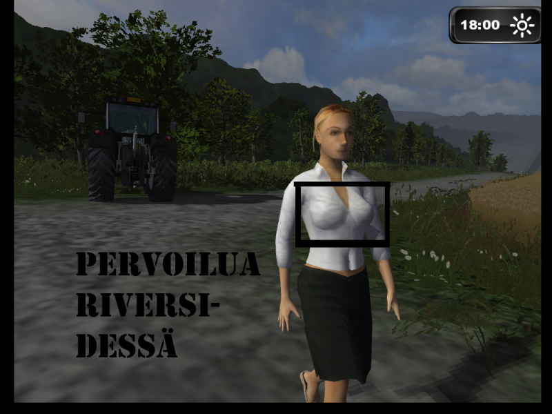 Pervoilua Riversidessä
Kattelin naisia xd
