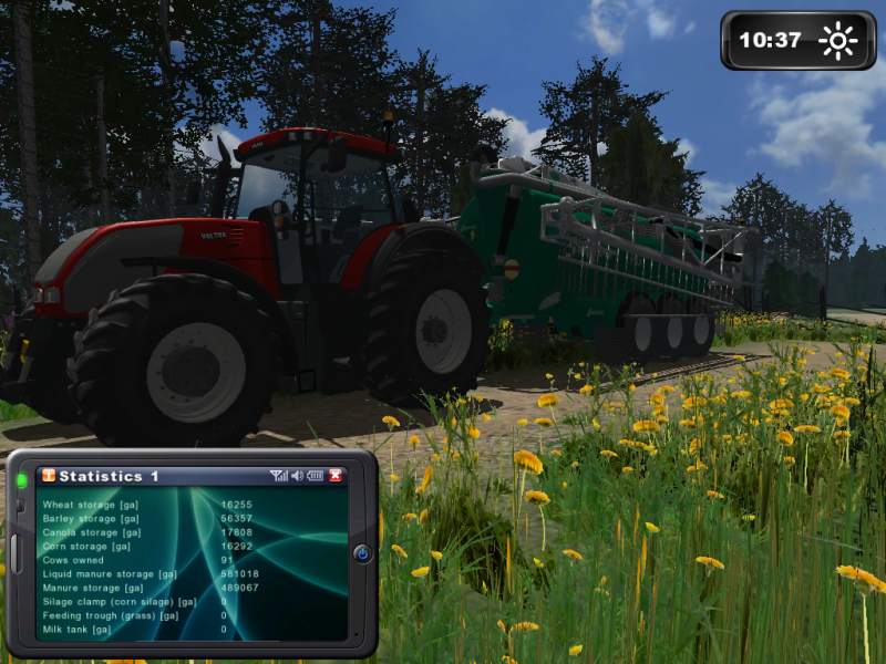 Valtra & Samson PG25
Paskan ajoon lähdössä.

