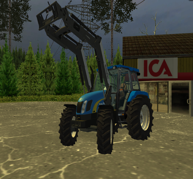 New holland TL 90 A & Quicke Q56
Kaupalla.

