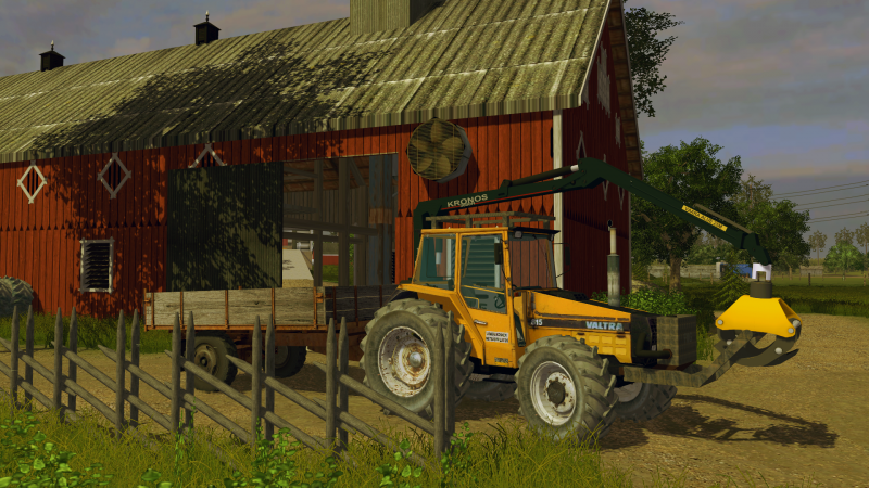 Valtra 815 + Kronos 3000h
