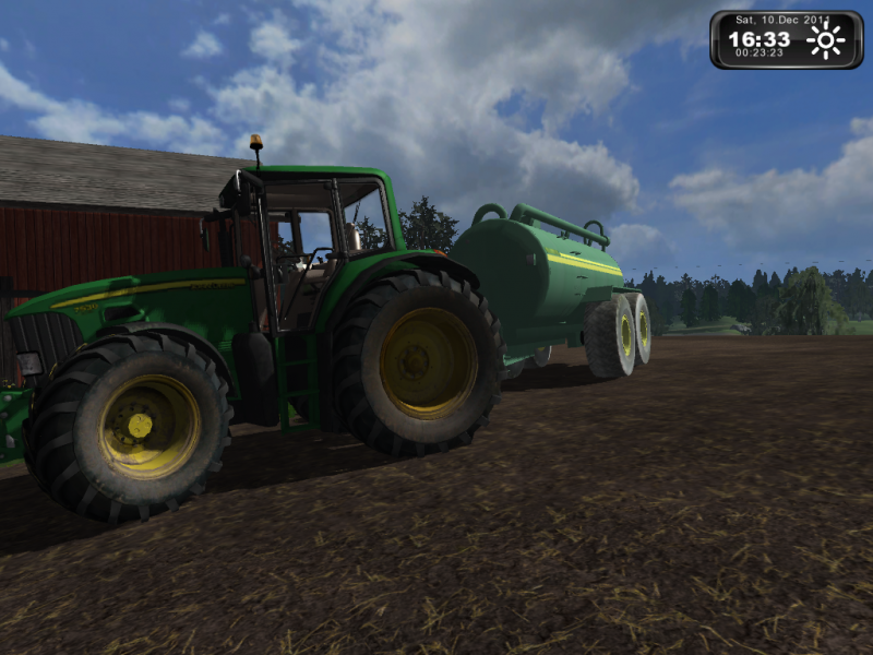 Mun eka john deere fs11:toista
Tämä minun John deere 7530 premium on mun ihka eka jontikka farming simulator 2011:ta.Näin Valtra miehenä täytyy sanoa että,on tämä nyt ihan ok paskan ajossa.
