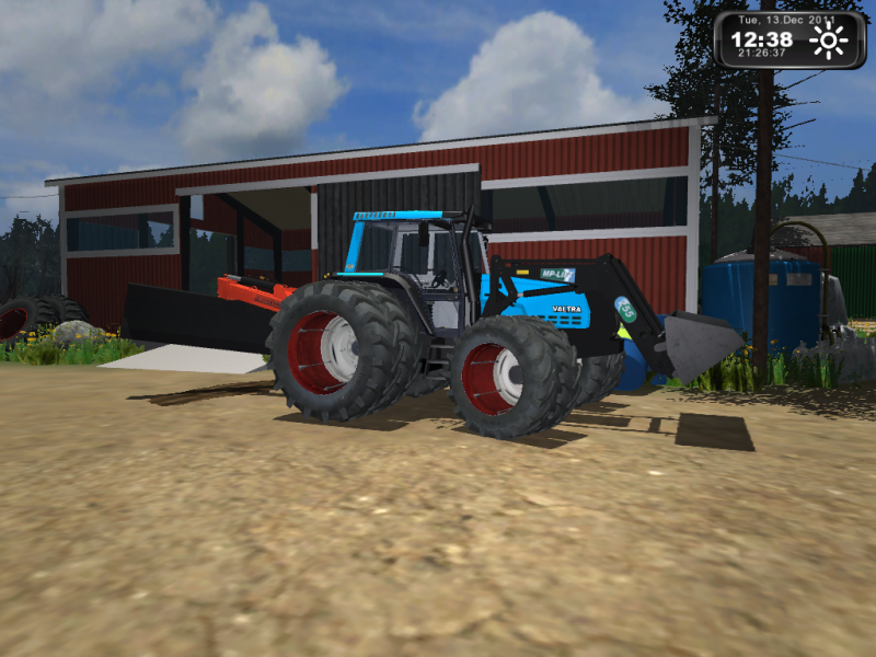 Minun valtra 6400:nen.
On se vaan komee.
