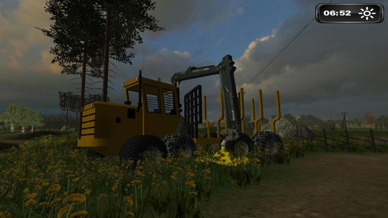Valmet 880K
Ihme kyllä sain laitettua peliin tuon "peltihirmun" :D
