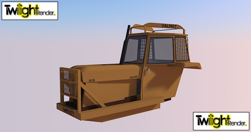 Valmet Farmet 920
Ny on suojaverkot laseissa. Oks ny hyvä, Reiska?
