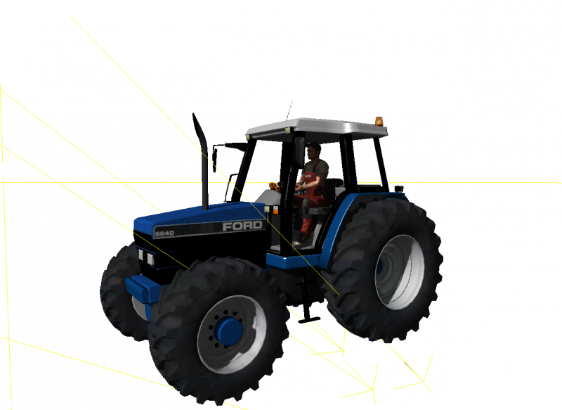 Ford 6640
Ensimmäisiä tuunauksia ja virityksiä.. Masseymanin nokalla varustettuna..
