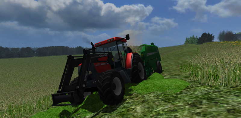 Case mx 110 ja  Mchale fusion 2
