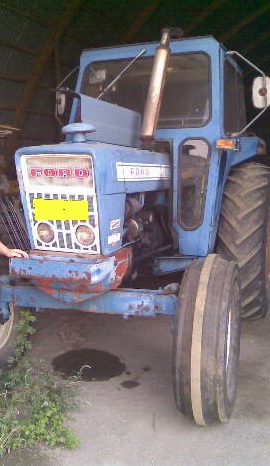 Ford 7000 joskus 10 vuotta sitte.
