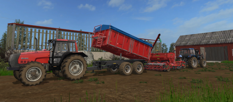 Valtra 8150 & New Holland TM150
