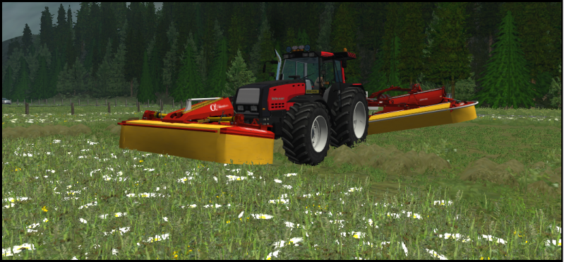 Valtra poseeraa.
