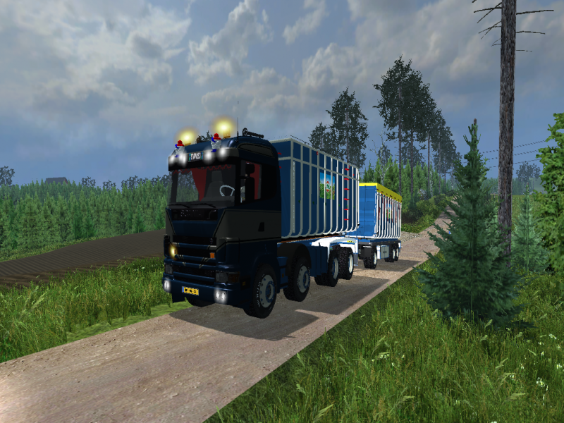 Scania oma hakeyksikkö.
