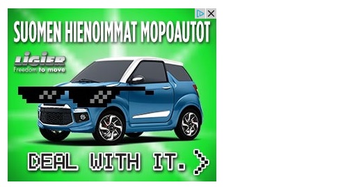 Ebin mainos :DDDD
Youtubest 
Avainsanat: MOPOAUTOT OUJEEEEE