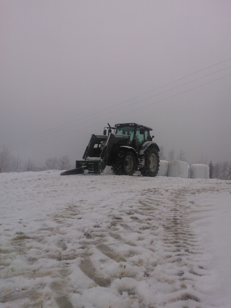 Valtra N141
Paaleja nostin navettaan.
