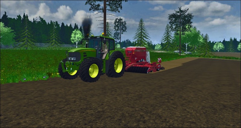 Testissä John deere 7530
Hyvä kone on, kieltämättä.
