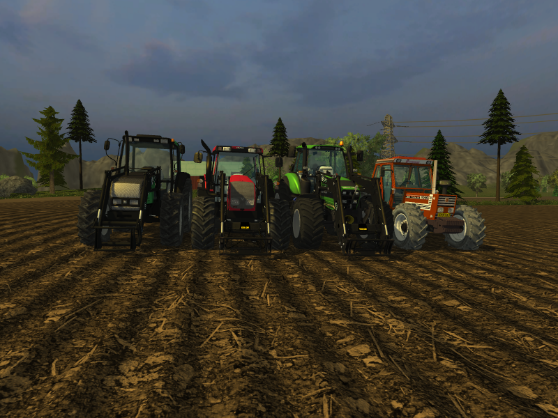 Tilan koneita
Valtra valmet 6800 valta n121h Deutz Agroton TTV 6190 ja fiatagri 110-90 turbo
