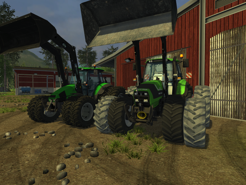 Deutzit rivissä
120 mk3 ja ttv 6190
