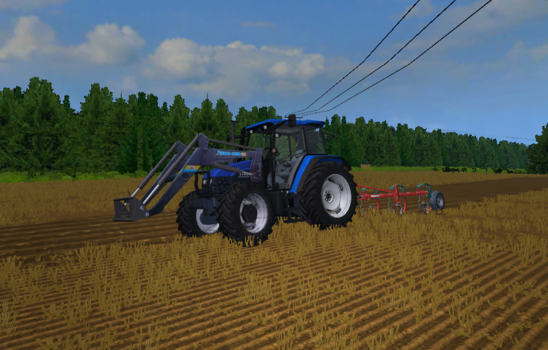 Kyntöä
New holland ts 100 ja kverneland
