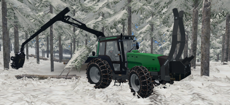 Valtra hakkuilla
Valtra mehtäs
