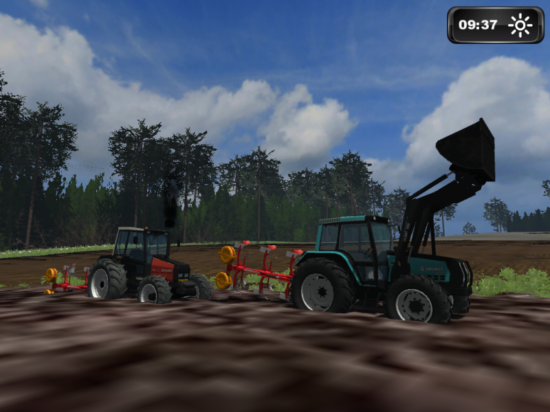 Upotus
Valmet 665 jäi jumiin.Valmet 6300 mezo hoiti homman.

