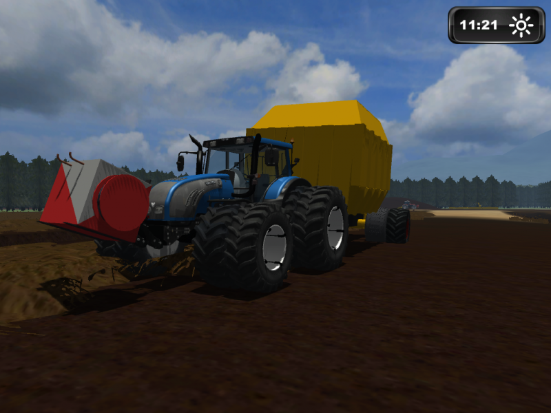Turvetta
Valtra T202 nostamassa turvetta
