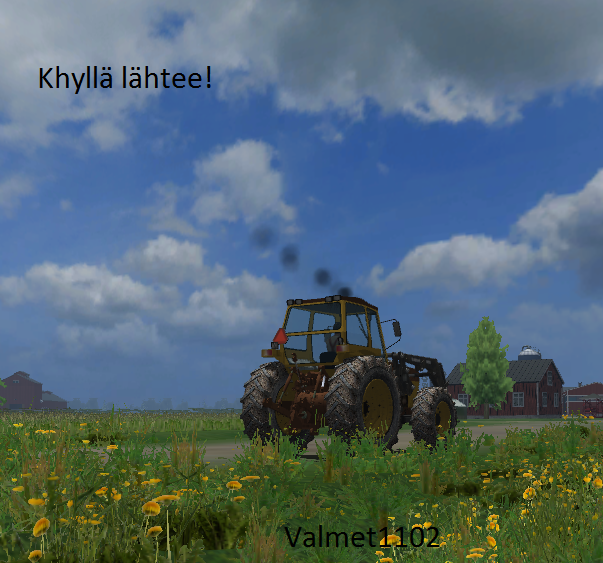 Khyllä lähtee!
1102:sella kiihryttämässä:D
