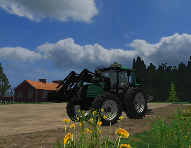 Valtra6850HiTech.
Koitin kyntää tällä niin ihan mukavahan se oli!
