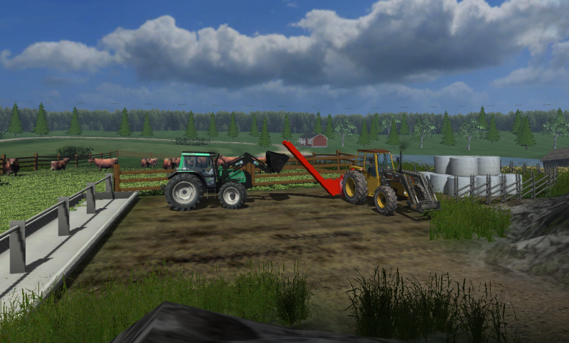 Klapuja tehdessä
Koneina: Valtra 6550, Valmet 1102 ja Hakki-Pilke.

