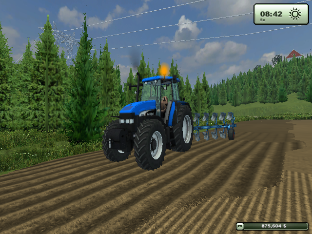 kyntöä 
new holland

