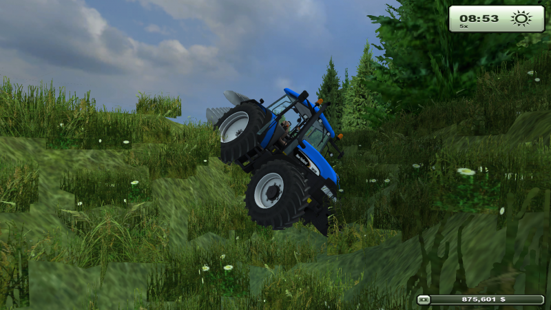 new holland jumissa
kyntäsin ja ajoin vahingossa ojaan
