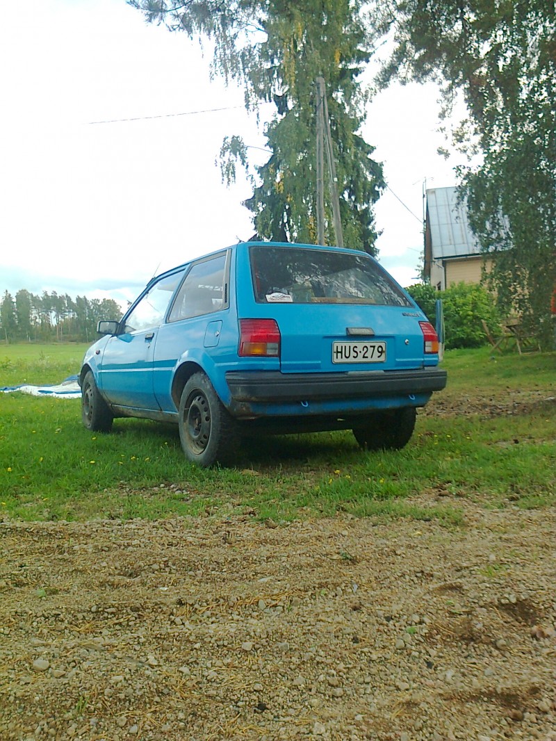 Mun vanha peltoauto
:))
