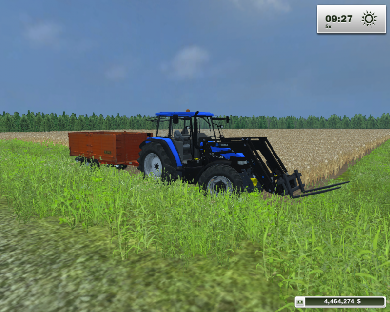 waiting for the harvester
